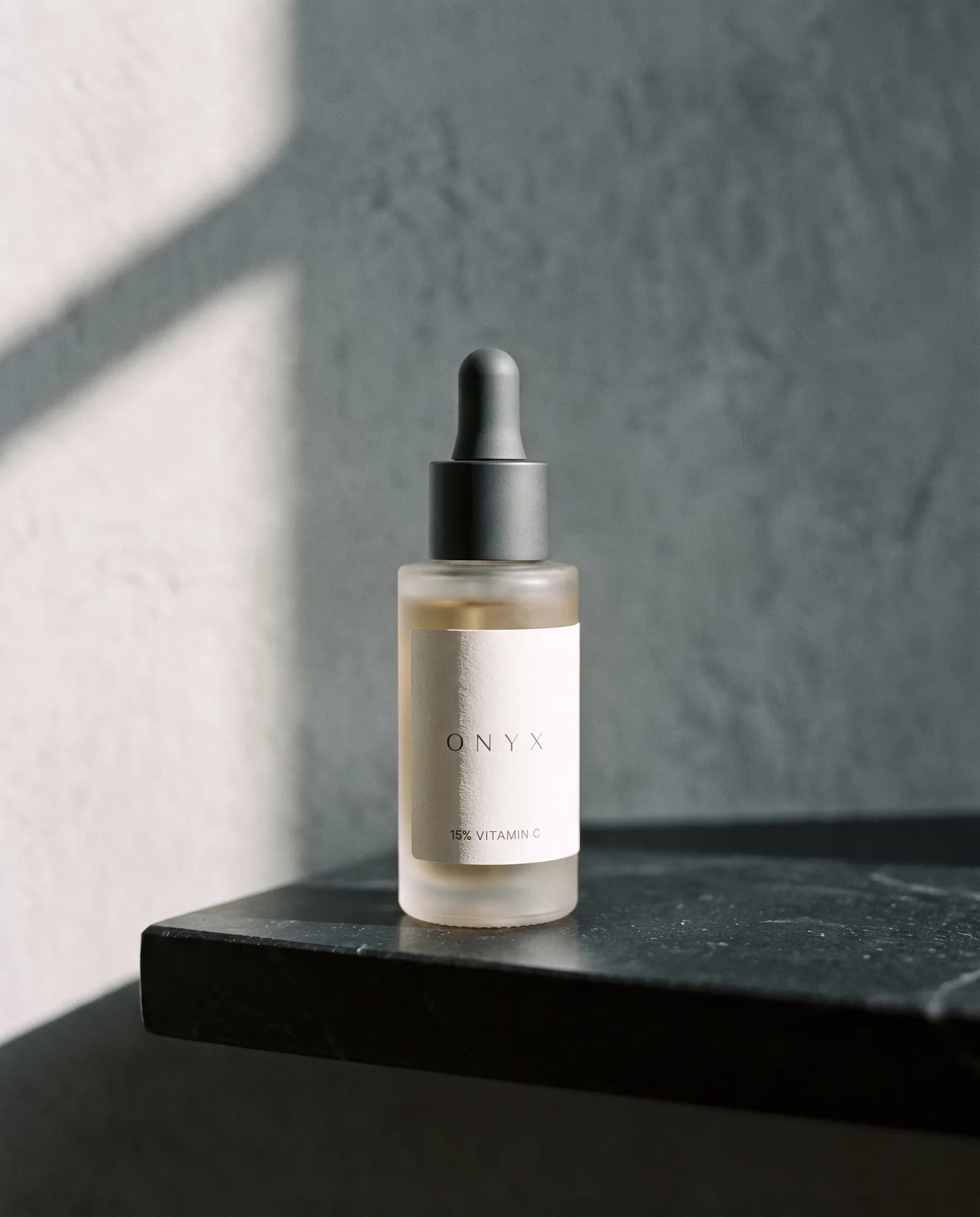 15% Vitamin C Serum — Stabilised L-ascorbic acid at 15%, morning use