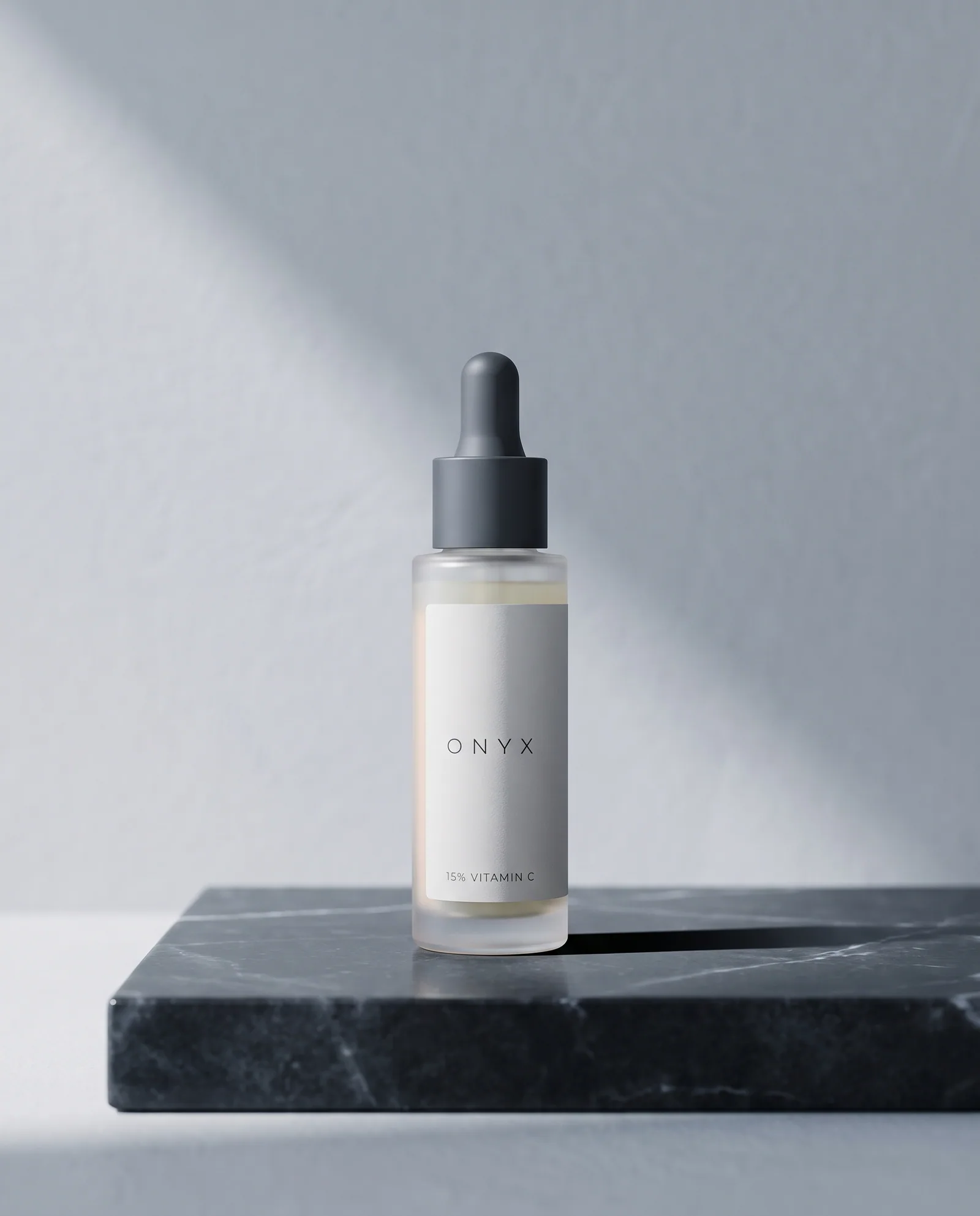 15% Vitamin C Serum — Stabilised L-ascorbic acid at 15%, morning use
